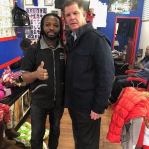 Fwresh Salon and Barbershop delivering timeless style and modern grooming excellenceMayor Marty Walsh