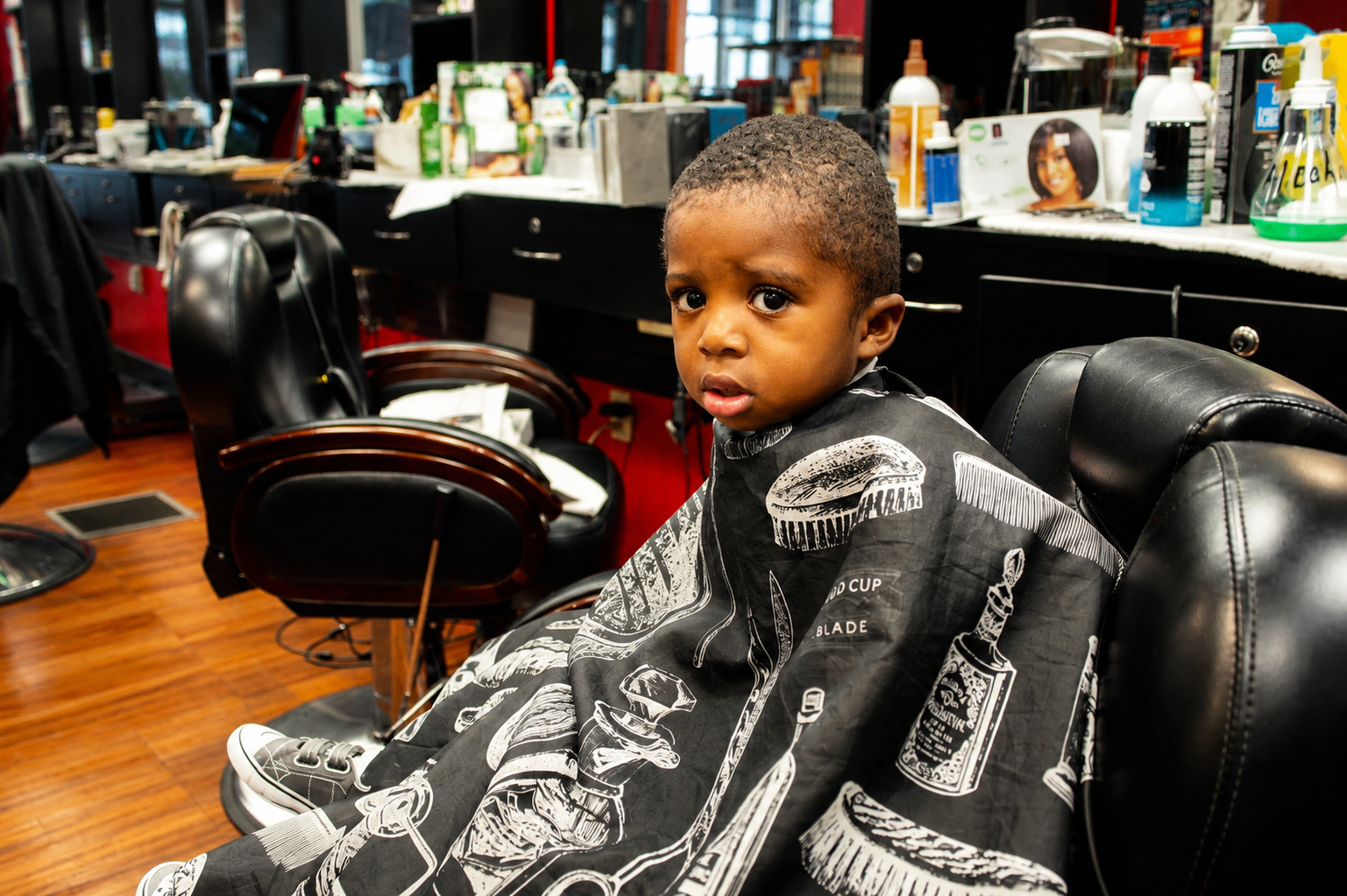 Young client in the Fwresh chair